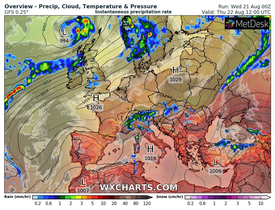 Украина окажется в зоне борьбы стихий: синоптик сделала предупреждение