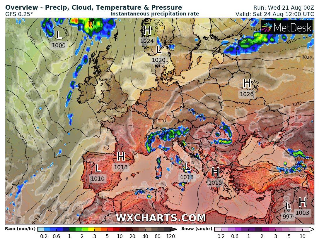 Сильная жара, штормовой ветер и грозы: где на День Независимости испортится погода