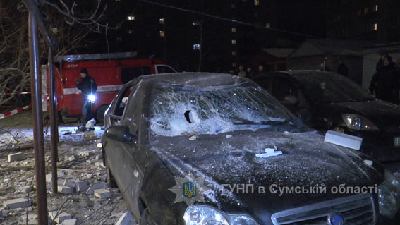 Взрыв в Сумах: полиция назвала подозреваемого в происшествии