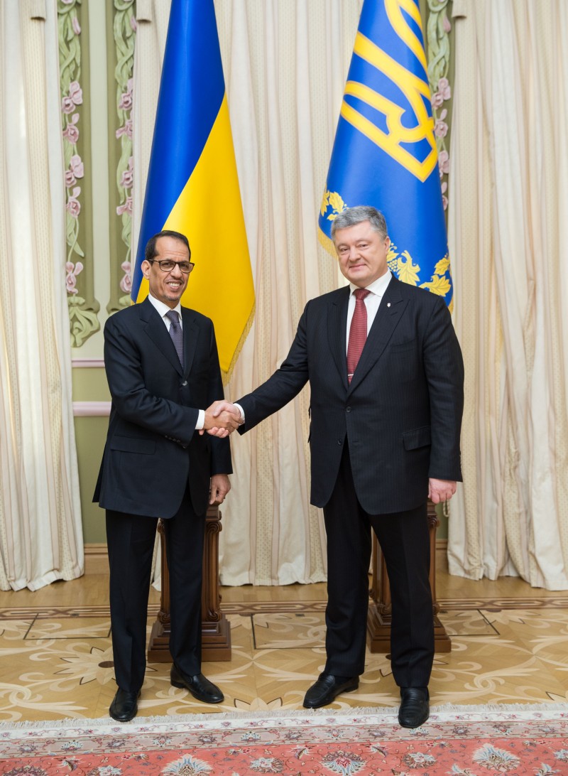 Порошенко принял верительные грамоты у послов Гватемалы, Чили и Мавритании