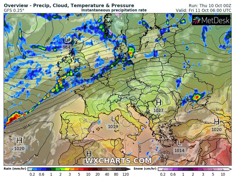 Будет поливать дождями: синоптик огорчила прогнозом погоды
