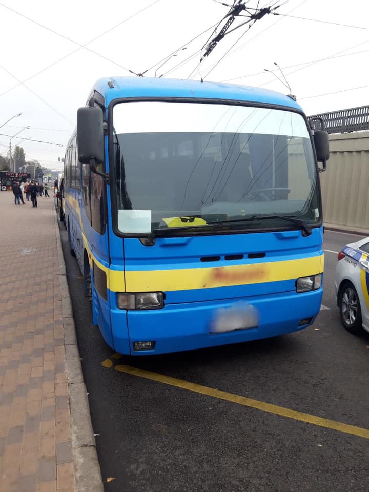В Киеве поймали маршрутчика под кайфом: спасли много жизней (фото)