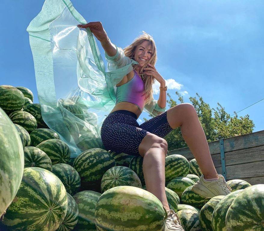 Музей еды: Леся Никитюк честно призналась, что набрала лишние кило