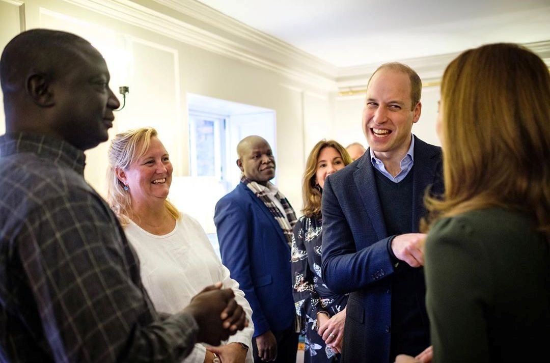 Стильная хозяйка: Кейт Миддлтон в любимом платье встретила гостей в Кенсингтонском дворце