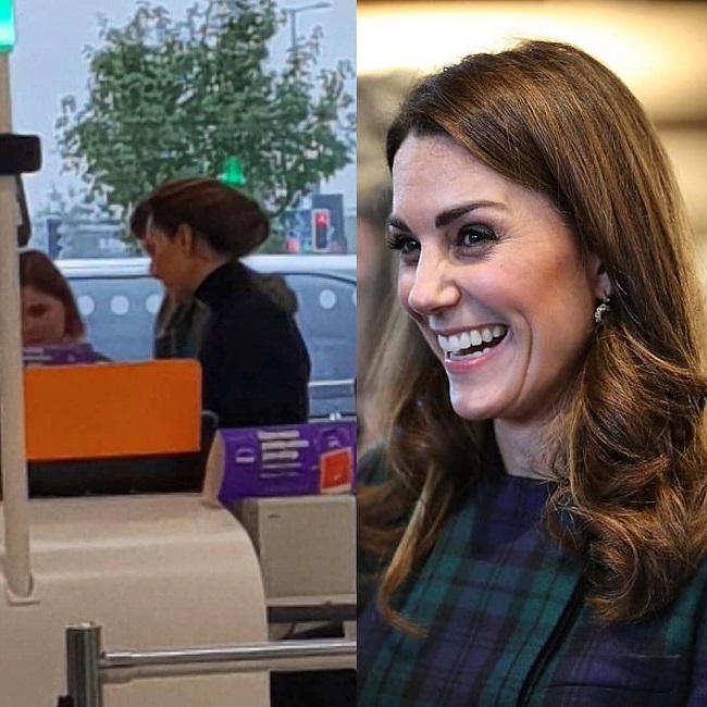 Кейт Миддлтон с детьми заметили в супермаркете: скупались к Хеллоуину (фото)