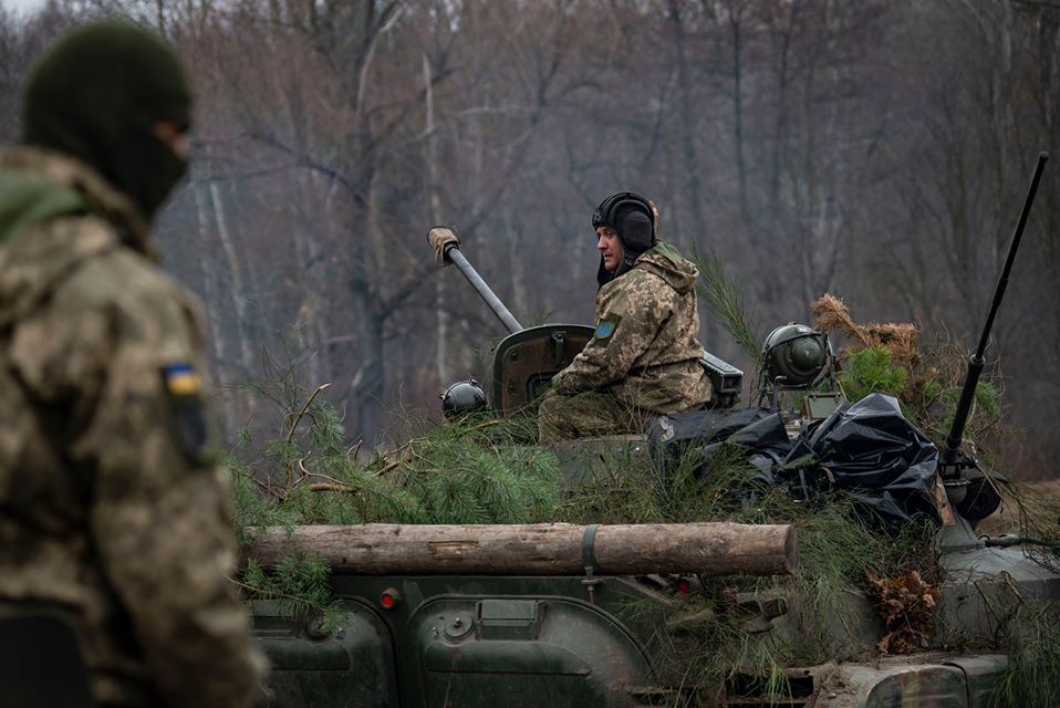 Вогнева карусель: бійці ВСУ провели потужні вчення проти ворога (відео)