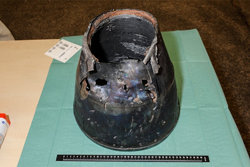 Фрагмент ракети "Бук"