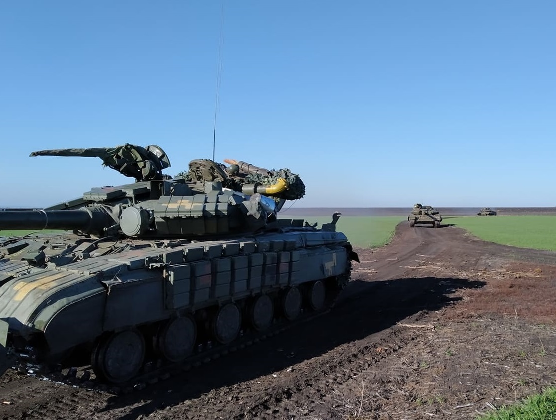 Украинские военные продемонстрировали, как на танках будут уничтожать врага: яркие фото