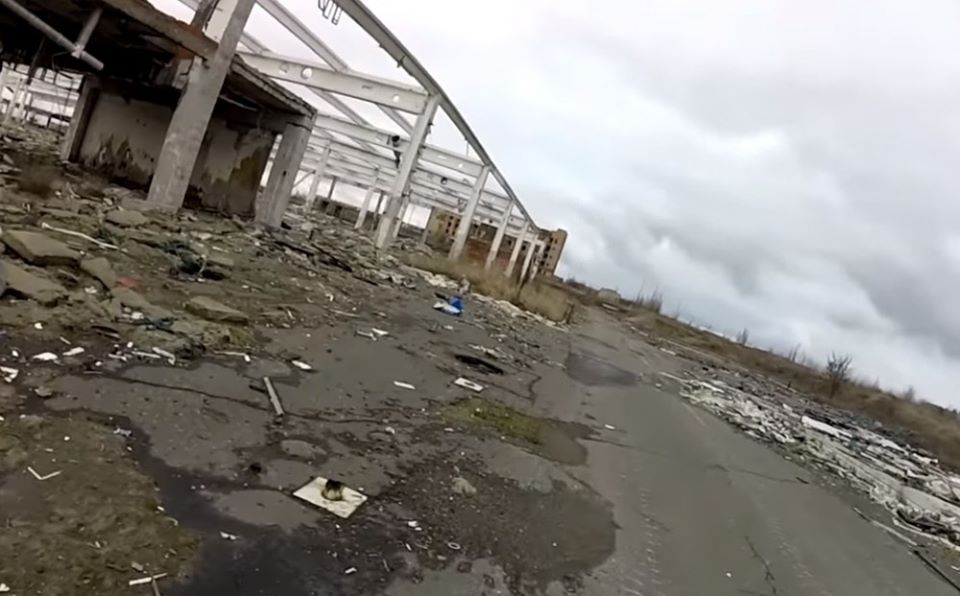 Скелет Левиафана: в сети показали символ "русского мира" возле Донецка (фото)