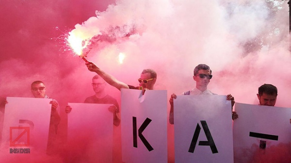 Под стенами Рады активисты требовали расследовать нападение на Гандзюк