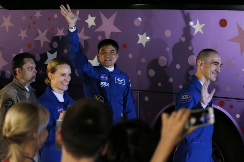 На МКС прибыли трое астронавтов после четырех месяцев миссии