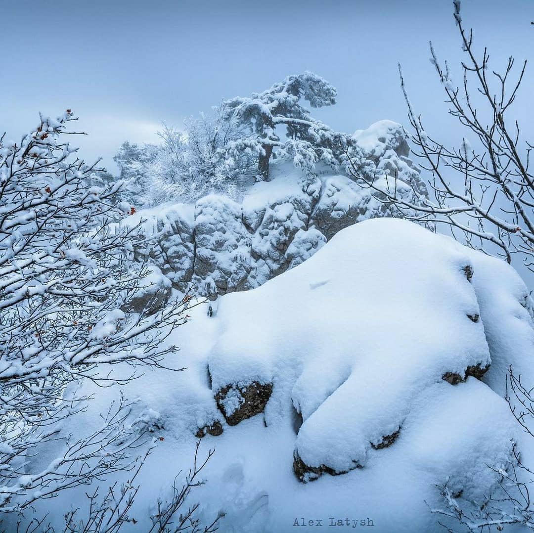 В Крым пришла настоящая зима: от красоты захватывает дух (фото, видео)