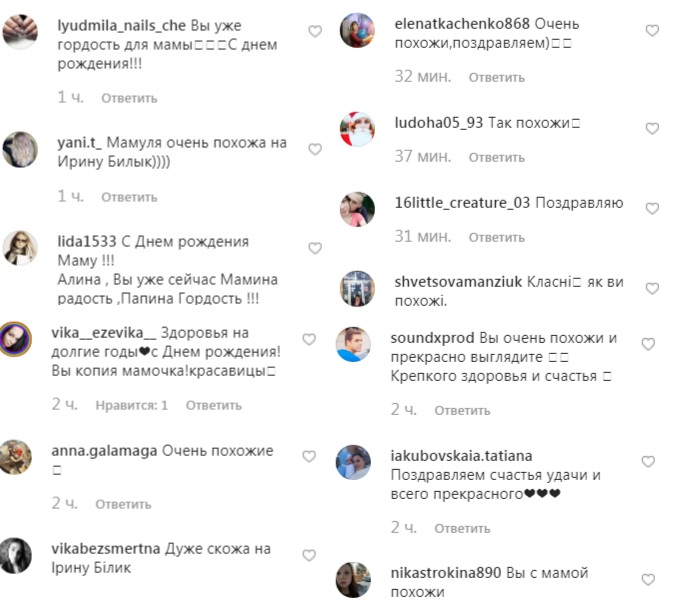 "Как вы похожи": Алина Гросу трогательно поздравила маму с днем рождения