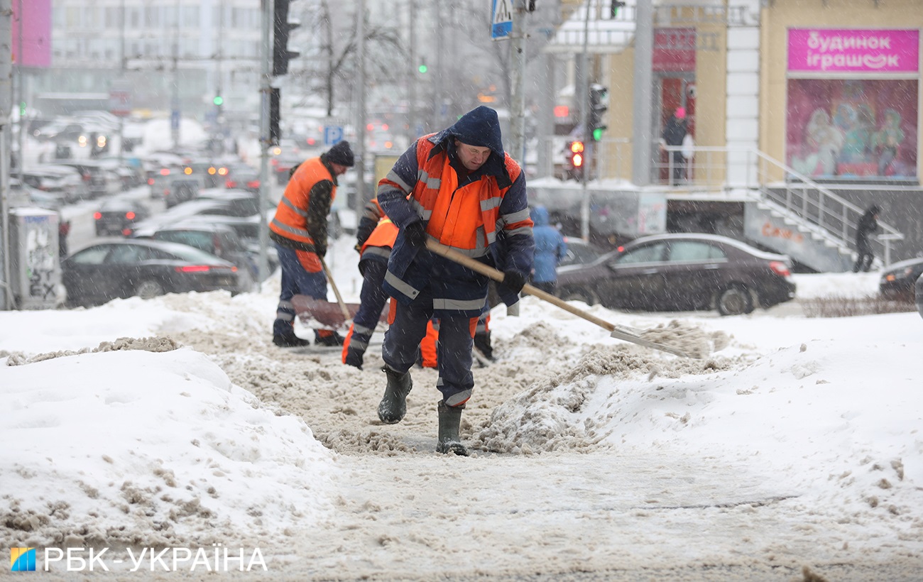Заснеженный Киев глазами фотографа: что происходит в столице
