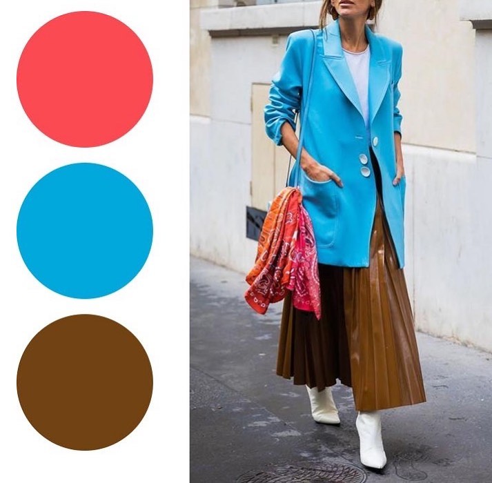 Як гармонійно поєднувати кольори в одязі: шпаргалка від дизайнера Андре Тана