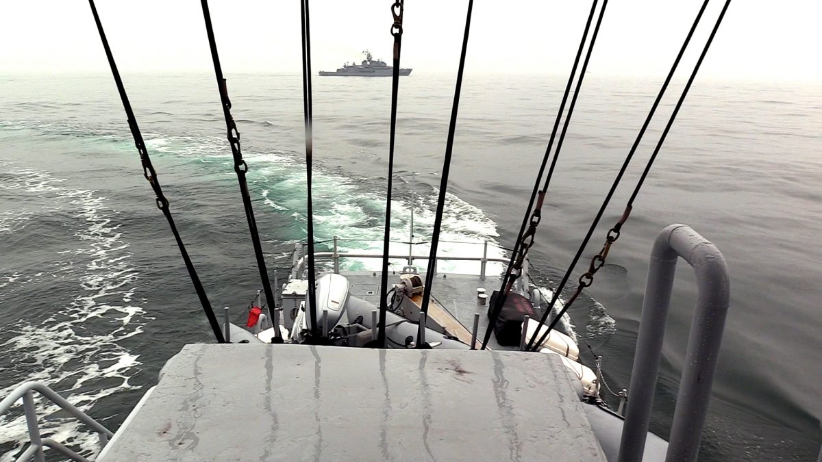 Украинские ВМС тренировались с НАТО в Черном море отражать воздушные атаки врага (фото)