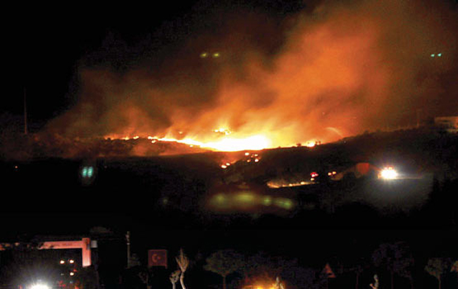 В Турции произошла серия взрывов на складе боеприпасов