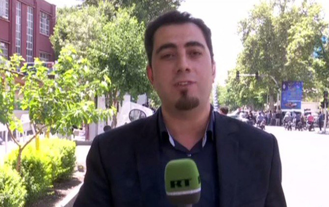 В Тегеране задержаны журналисты пропагандистского канала РФ