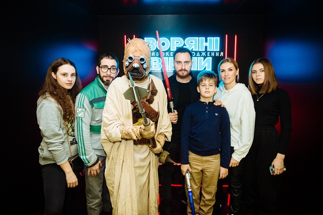 Имперский штурмовик, Рей и другие на премьере фильма "Звездные войны: Скайуокер. Восхождение"