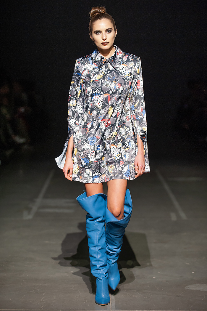 Бабочки в животе: Dafna May представила "метаморфозы" на Ukrainian Fashion Week