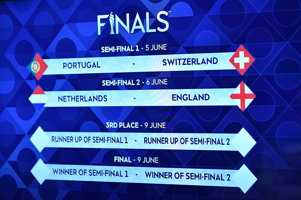 Определились пары соперников финальной стадии Лиги наций