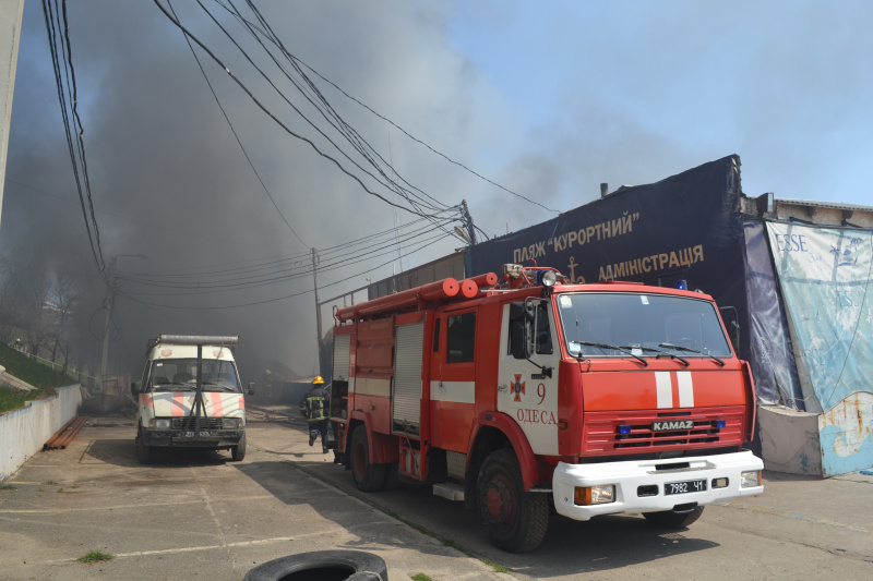 Пожежу у кафе в Одесі ліквідовано, - ДСНС
