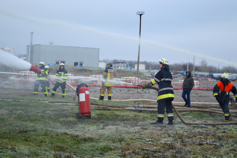Сотрудники "БРСМ" Киевской области провели противопожарные тренировки
