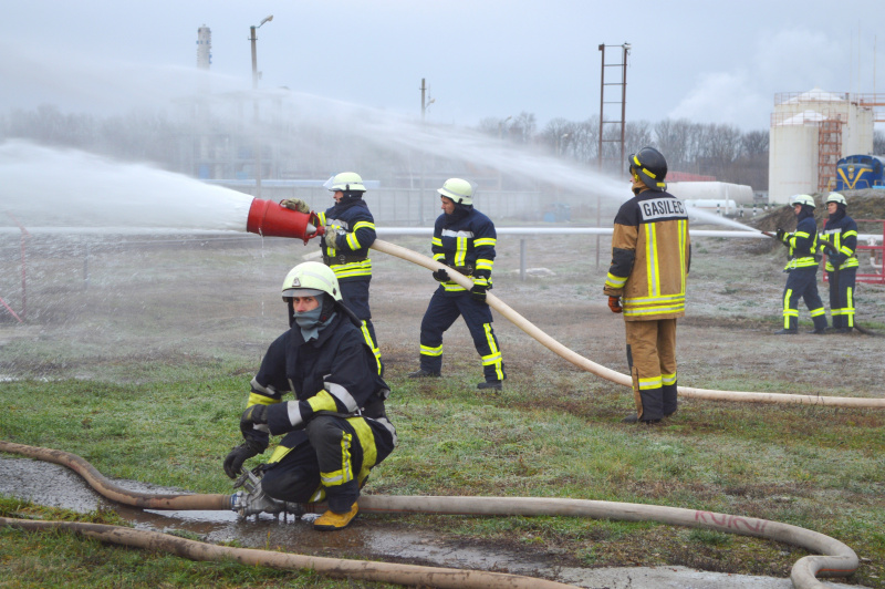 Сотрудники "БРСМ" Киевской области провели противопожарные тренировки