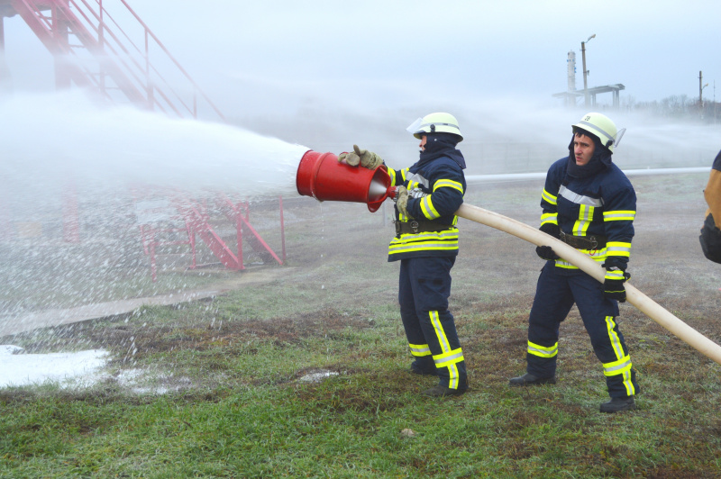 Сотрудники "БРСМ" Киевской области провели противопожарные тренировки