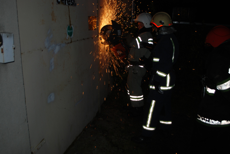В центре Львова горели склады