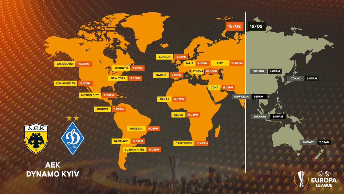 АЕК - Динамо: де дивитися матч