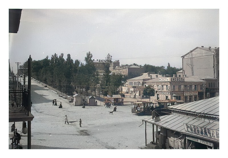 Бессарабка в Киеве 100 лет назад и сейчас: в сети показали уникальные фото