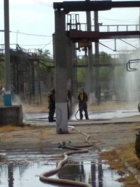 В Кривом Роге на предприятии произошла утечка хлора, есть пострадавшая