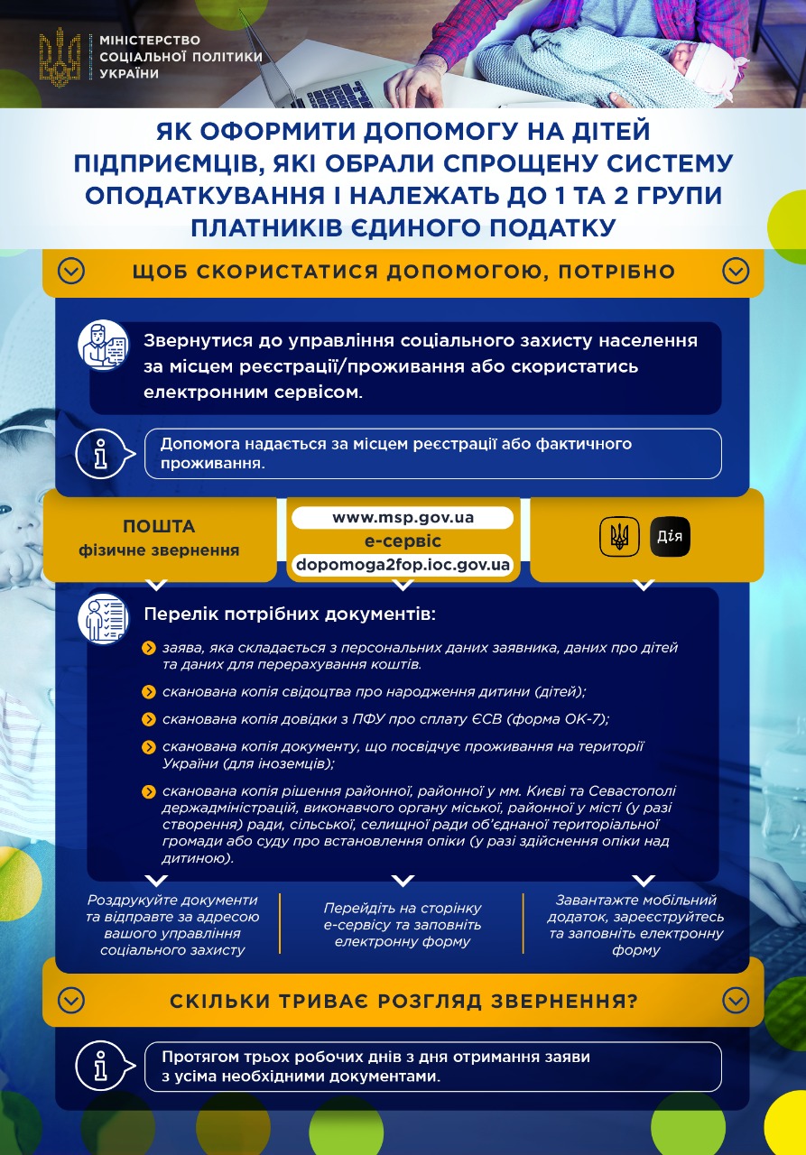 В правительстве разъяснили порядок выплат на детей ФЛП