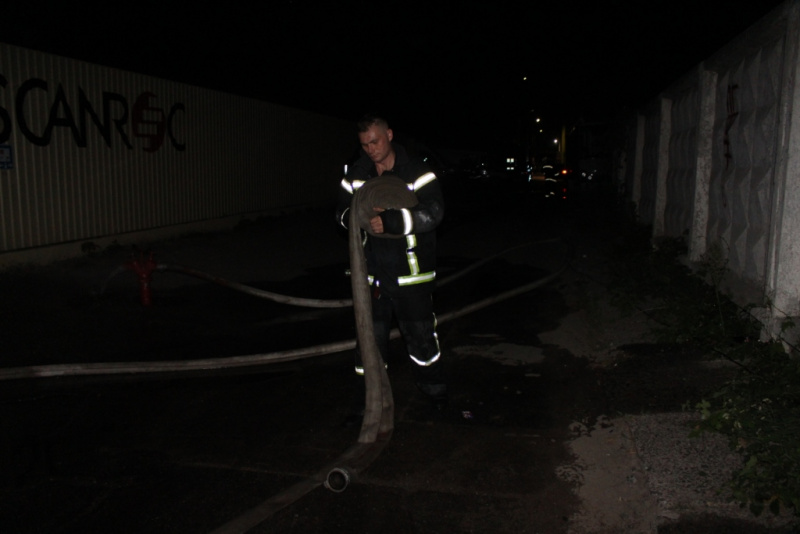 В Киеве горел офис одной из фармацевтических компаний