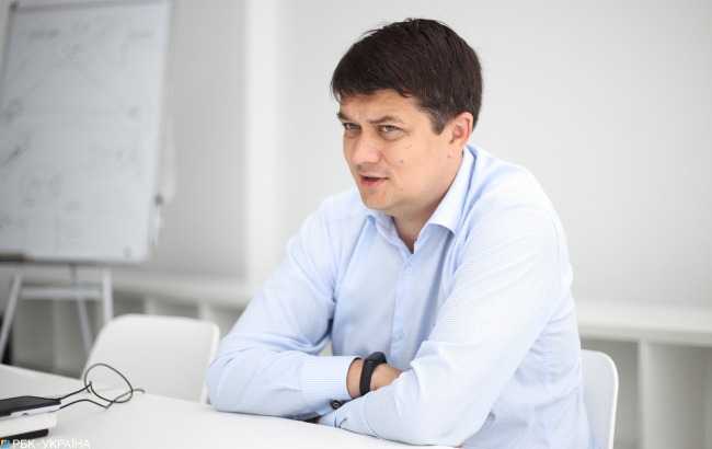 Дмитрий Разумков: Хотелось бы, чтобы наших депутатов было больше