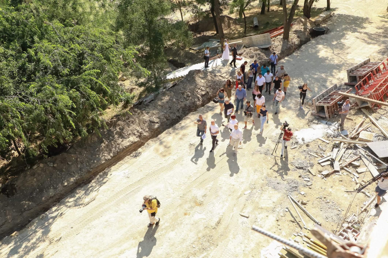 Первую зону Греческого парка в Одессе откроют 2 сентября