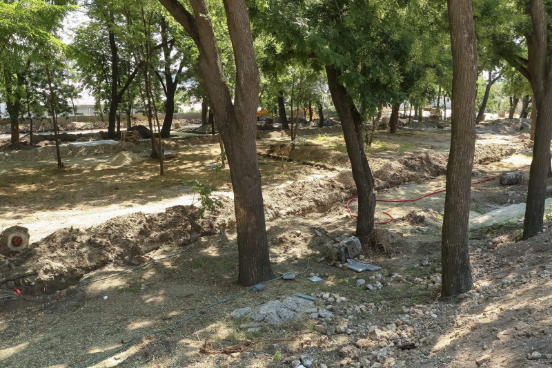 Первую зону Греческого парка в Одессе откроют 2 сентября