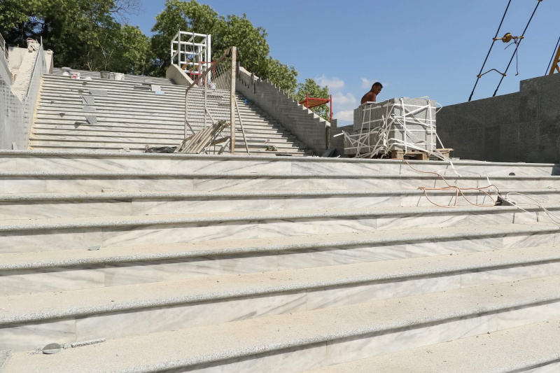 Первую зону Греческого парка в Одессе откроют 2 сентября
