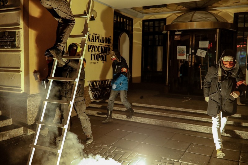 нападение на культурный центр украины в москве