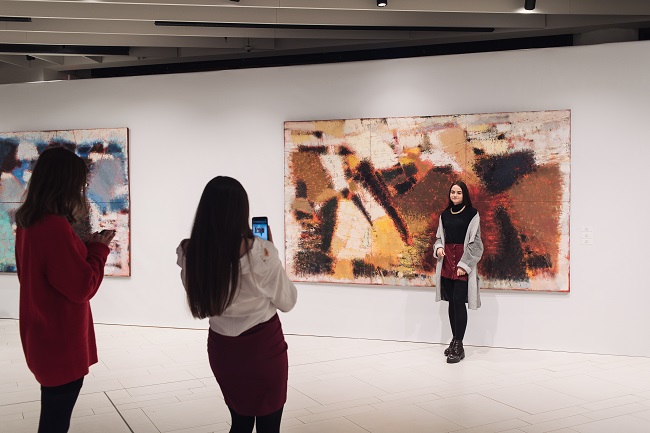 Украинский абстракционист Петр Лебединец проведет открытую авторскую экскурсию