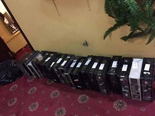 Полиция провела 20 обысков в игорных клубах Киевской области