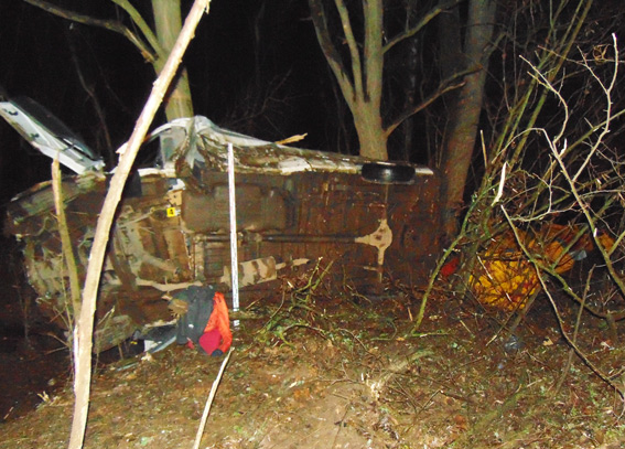 В Житомирской области перевернулся микроавтобус, есть погибшие