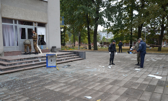 У Житомирській області невідомі підірвали банкомат