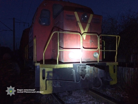 В Ровенской области мужчина попал под поезд