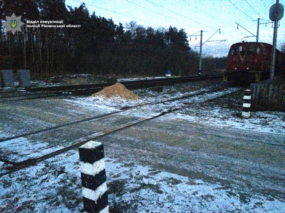В Ровенской области мужчина попал под поезд