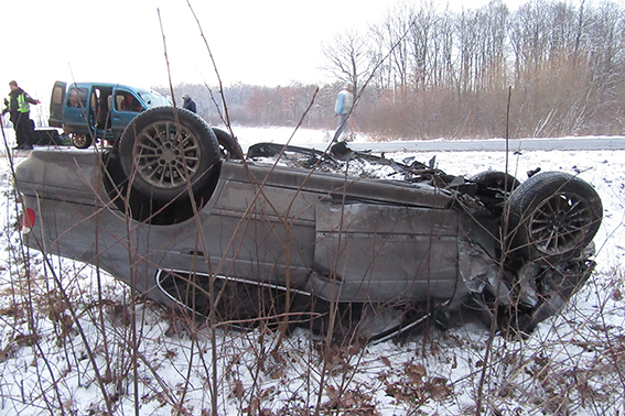 В Ивано-Франковской области столкнулись два автомобиля, есть пострадавшие