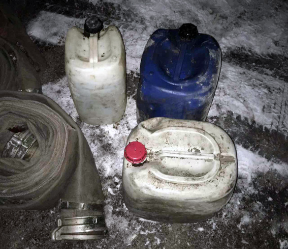 В Житомирской области полицейские задержали пятерых искателей янтаря