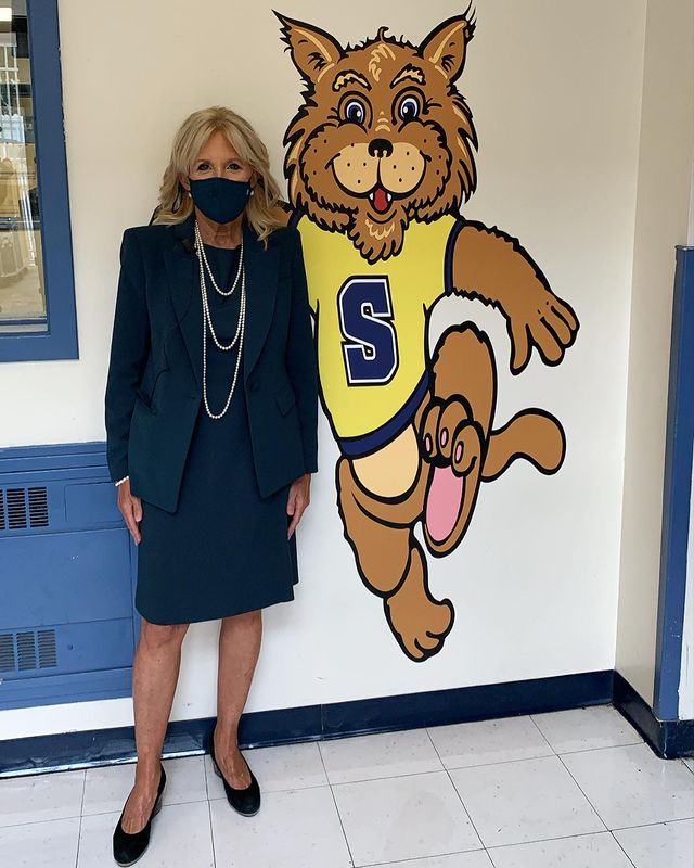 Как менялся стиль Джилл Байден: от учительницы до первой леди