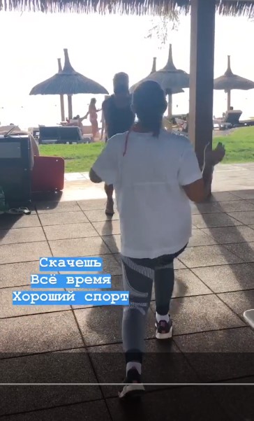 Джамала "зажгла" зумбой на Маврикии